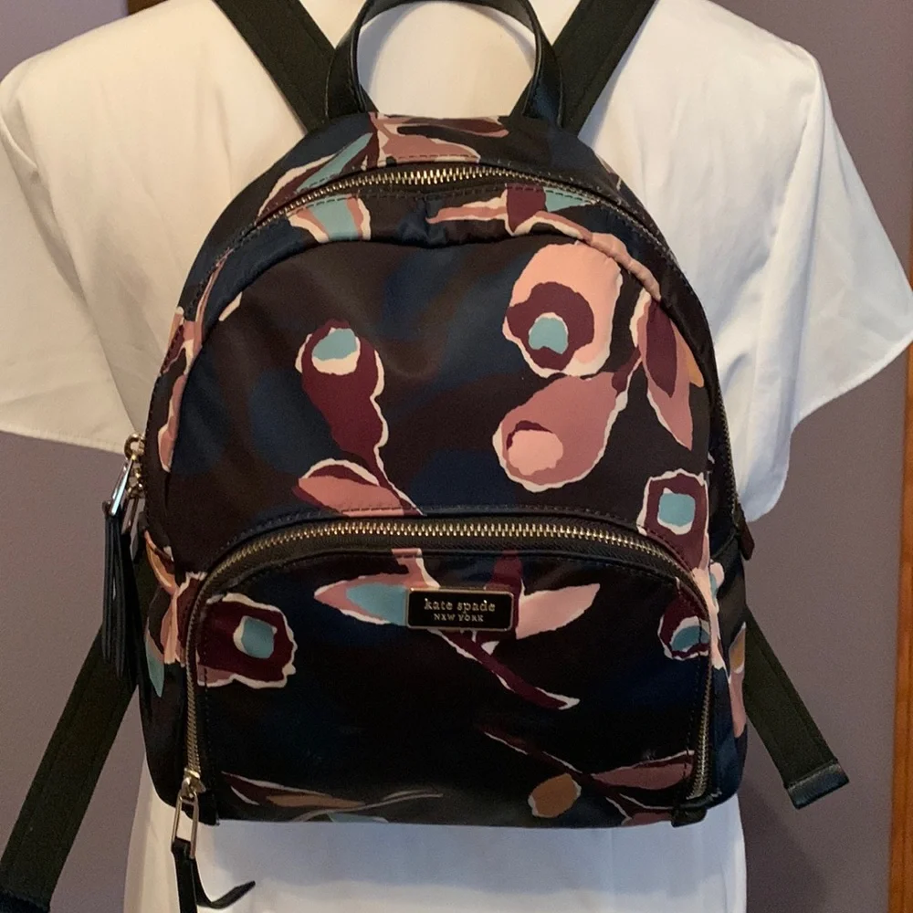 Kate Spade Dawn Paper Rose Backpack